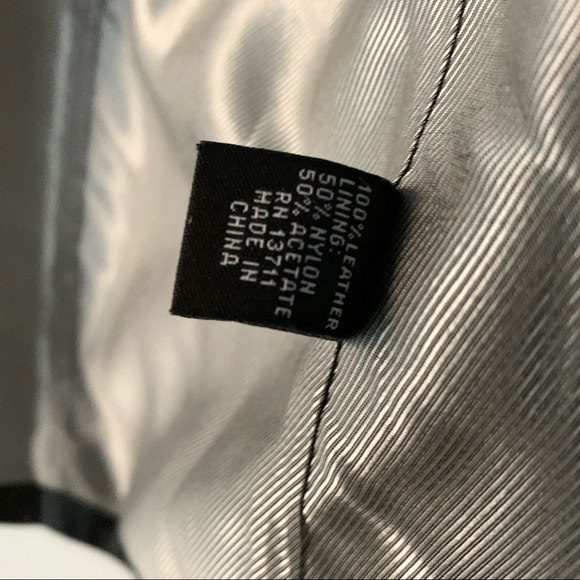 Valerie Stevens Lambskin Leather Jacket Sz S - Picture 4 of 6